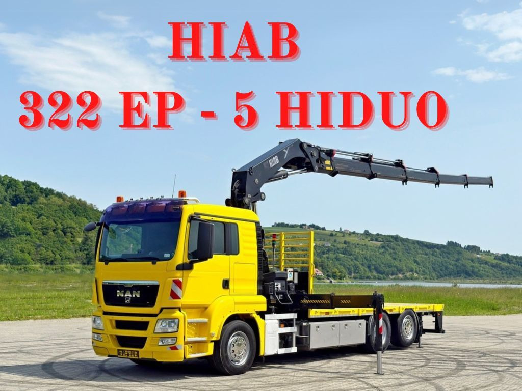 MAN TGS 26.440 * HIAB 322 EP - 5 HIDUO/ FUNK * TOP MAN TGS 26.440 * HIAB 322 EP - 5 HIDUO/ FUNK * TOP - Auto s hydraulickou rukou, Nákladní automobil valníkový/ Plošinový: obrázek 1 MAN TGS 26.440 * HIAB 322 EP - 5 HIDUO/ FUNK * TOP MAN TGS 26.440 * HIAB 322 EP - 5 HIDUO/ FUNK * TOP - Auto s hydraulickou rukou, Nákladní automobil valníkový/ Plošinový: obrázek 1