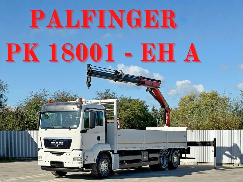MAN TGS 26.440* PK 18001 - EH A + FUNK* TOPZUSTAND MAN TGS 26.440* PK 18001 - EH A + FUNK* TOPZUSTAND - Auto s hydraulickou rukou, Nákladní automobil valníkový/ Plošinový: obrázek 1 MAN TGS 26.440* PK 18001 - EH A + FUNK* TOPZUSTAND MAN TGS 26.440* PK 18001 - EH A + FUNK* TOPZUSTAND - Auto s hydraulickou rukou, Nákladní automobil valníkový/ Plošinový: obrázek 1
