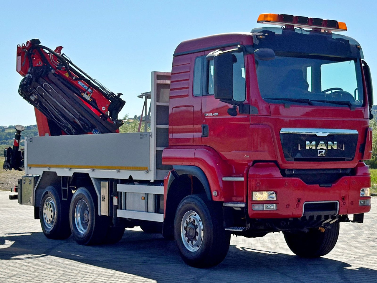 MAN TGS 28.480 * EFFER 255/5S + JIB 3S + FUNK * TOP - Auto s hydraulickou rukou: obrázek 3 MAN TGS 28.480 * EFFER 255/5S + JIB 3S + FUNK * TOP - Auto s hydraulickou rukou: obrázek 3