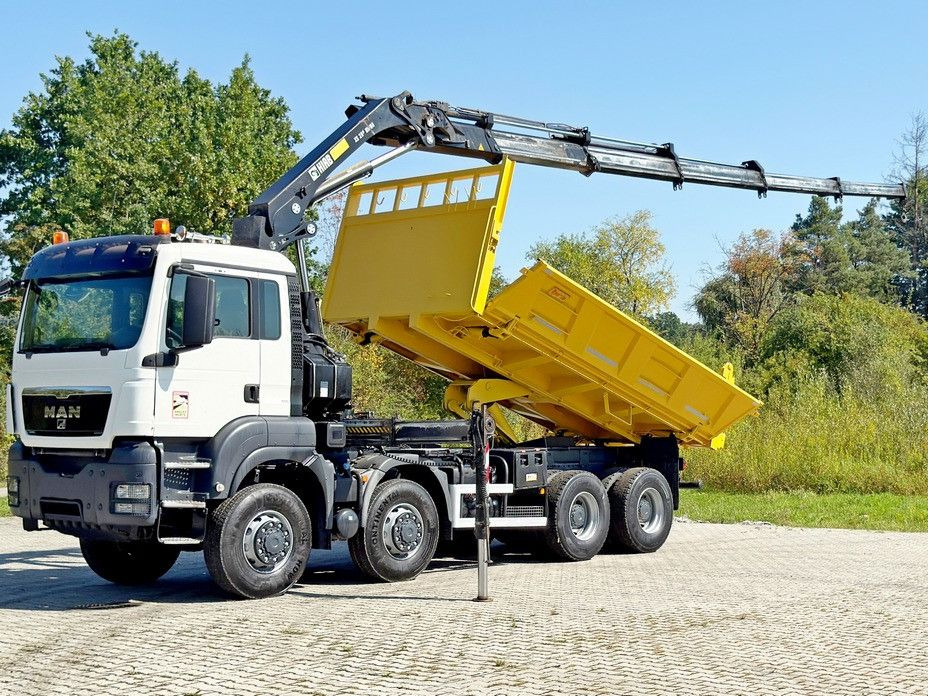 MAN TGS 32.510 * HIAB 288 EP - 5HIDUO/ FUNK * 8x8 - Auto s hydraulickou rukou: obrázek 3 MAN TGS 32.510 * HIAB 288 EP - 5HIDUO/ FUNK * 8x8 - Auto s hydraulickou rukou: obrázek 3