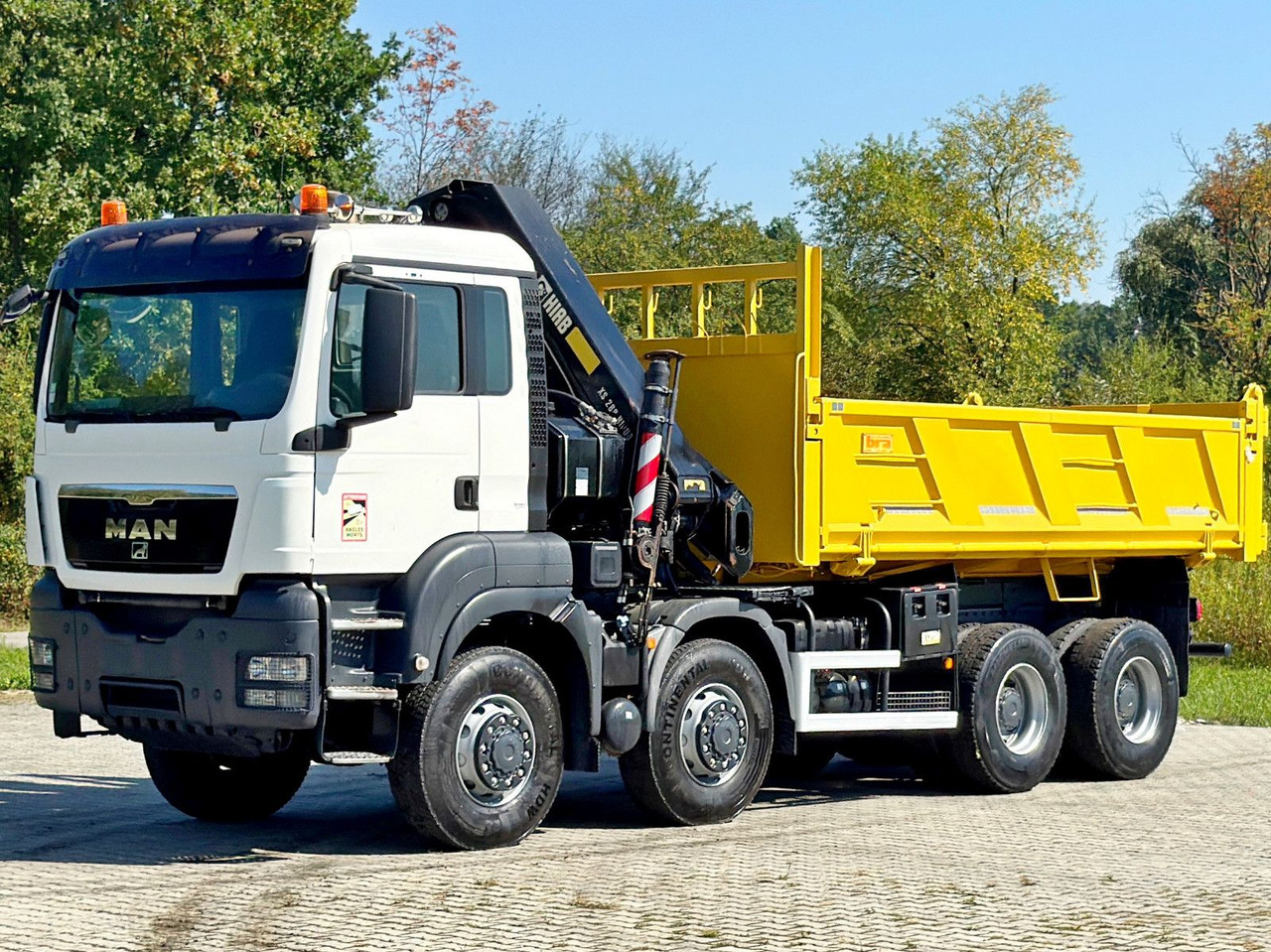 MAN TGS 32.510 * HIAB 288 EP - 5HIDUO/ FUNK * 8x8 - Sklápěč, Auto s hydraulickou rukou: obrázek 5 MAN TGS 32.510 * HIAB 288 EP - 5HIDUO/ FUNK * 8x8 - Sklápěč, Auto s hydraulickou rukou: obrázek 5