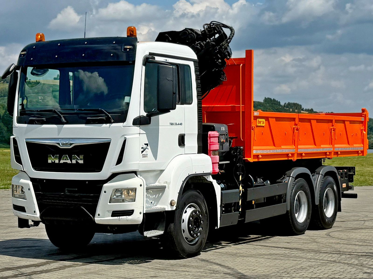 MAN TGS 33.440 * HIAB X-HIDUO 188 E-5 + FUNK * 6x4 - Sklápěč, Auto s hydraulickou rukou: obrázek 4 MAN TGS 33.440 * HIAB X-HIDUO 188 E-5 + FUNK * 6x4 - Sklápěč, Auto s hydraulickou rukou: obrázek 4