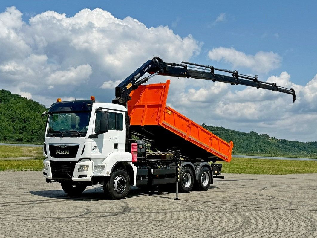 MAN TGS 33.440 * HIAB X-HIDUO 188 E-5 + FUNK * 6x4 - Sklápěč, Auto s hydraulickou rukou: obrázek 2 MAN TGS 33.440 * HIAB X-HIDUO 188 E-5 + FUNK * 6x4 - Sklápěč, Auto s hydraulickou rukou: obrázek 2