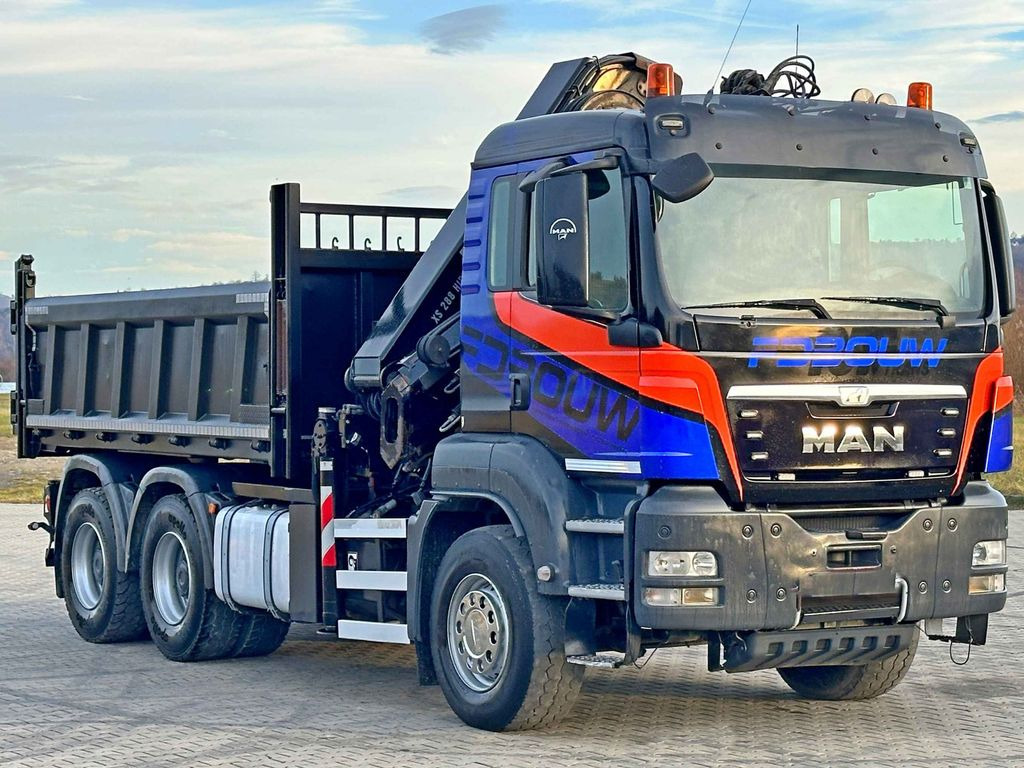 MAN TGS 33.480 * HIAB 288 EP - 4 HIDUO/ FUNK * 6x4 - Auto s hydraulickou rukou, Sklápěč: obrázek 3 MAN TGS 33.480 * HIAB 288 EP - 4 HIDUO/ FUNK * 6x4 - Auto s hydraulickou rukou, Sklápěč: obrázek 3