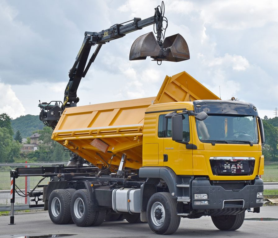 MAN TGS 33.480*KIPPER 5,10m * EPSILON E165Z76* 6x6 - Auto s hydraulickou rukou, Sklápěč: obrázek 2 MAN TGS 33.480*KIPPER 5,10m * EPSILON E165Z76* 6x6 - Auto s hydraulickou rukou, Sklápěč: obrázek 2