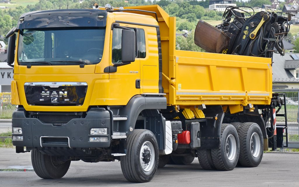 MAN TGS 33.480*KIPPER 5,10m * EPSILON E165Z76* 6x6 - Auto s hydraulickou rukou, Sklápěč: obrázek 5 MAN TGS 33.480*KIPPER 5,10m * EPSILON E165Z76* 6x6 - Auto s hydraulickou rukou, Sklápěč: obrázek 5