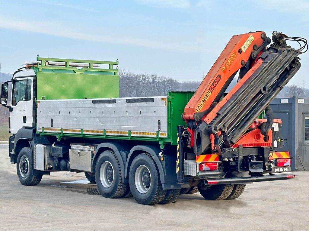 Auto s hydraulickou rukou, Sklápěč MAN TGS 33.480*KIPPER 5,70m * PK 23002 + FUNK * 6x4: obrázek 6