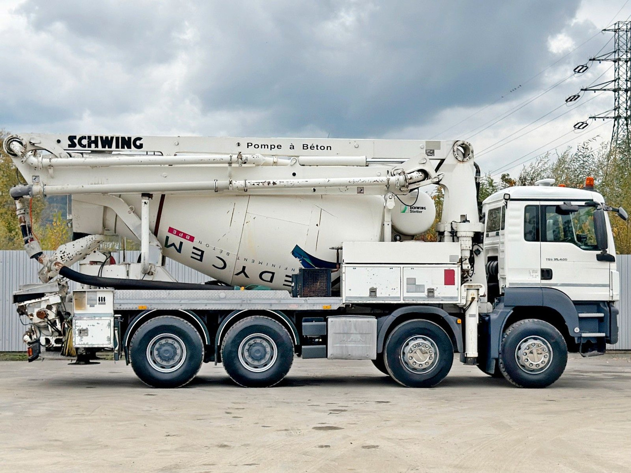 MAN TGS 35.400 BETONPUMPE * 8x4 / TOPZUSTAND - Autočerpadlo: obrázek 5 MAN TGS 35.400 BETONPUMPE * 8x4 / TOPZUSTAND - Autočerpadlo: obrázek 5