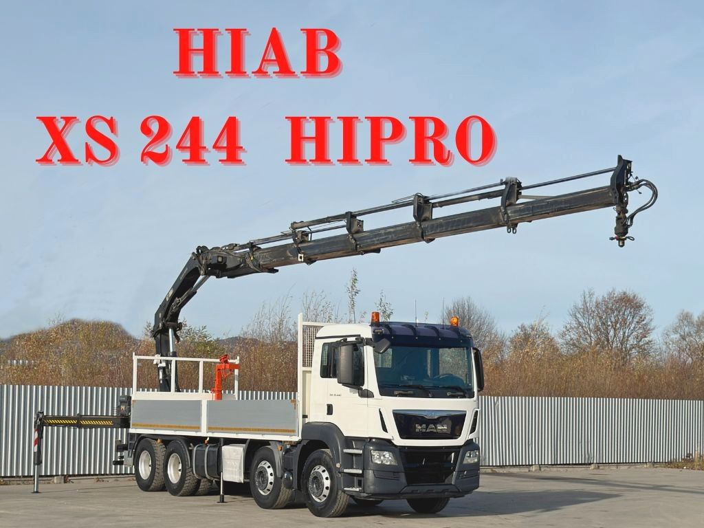 MAN TGS 35.440 * HIAB XS 244 HIPRO +FUNK / 8x4 - Auto s hydraulickou rukou: obrázek 1 MAN TGS 35.440 * HIAB XS 244 HIPRO +FUNK / 8x4 - Auto s hydraulickou rukou: obrázek 1