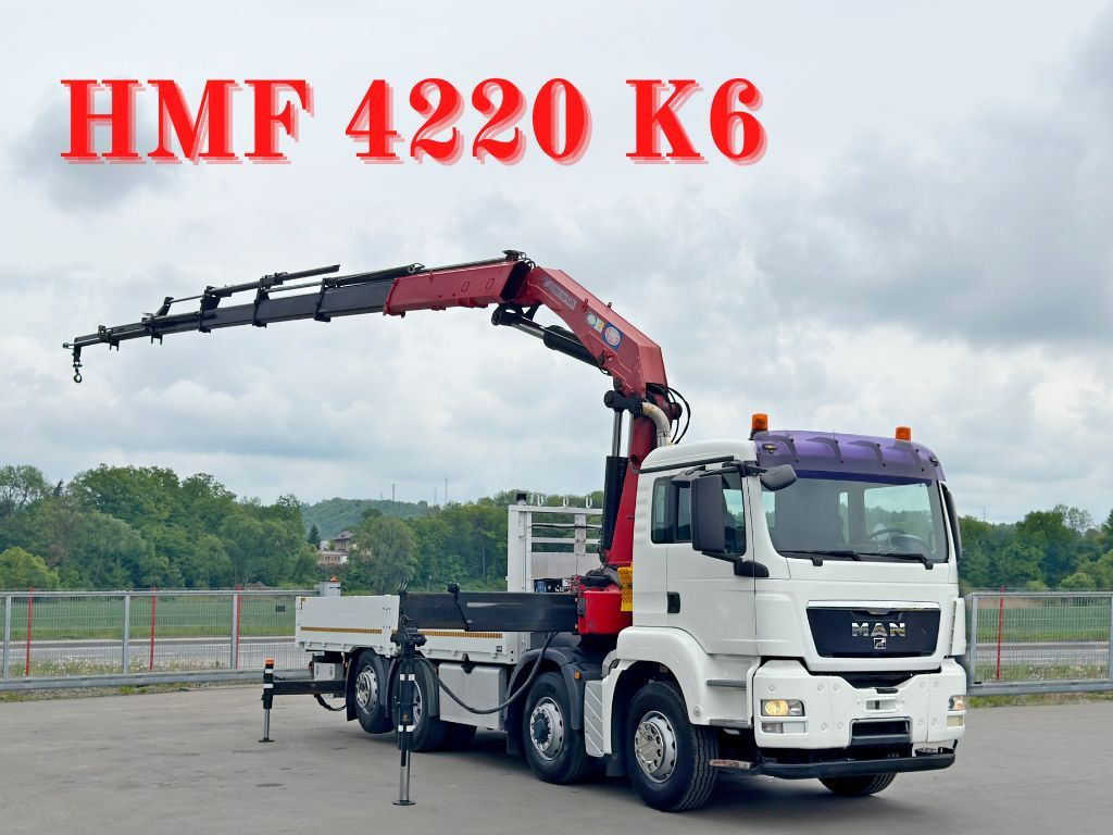 MAN TGS 35.440* KIPPER 6,00m * HMF 4220 K6/FUNK* 8x4 - Auto s hydraulickou rukou: obrázek 1 MAN TGS 35.440* KIPPER 6,00m * HMF 4220 K6/FUNK* 8x4 - Auto s hydraulickou rukou: obrázek 1