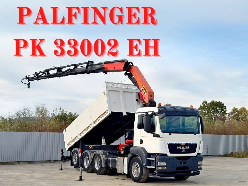 MAN TGS 35.440 * PALFINGER PK 33002 EH +FUNK / 8x4 - Auto s hydraulickou rukou: obrázek 1 MAN TGS 35.440 * PALFINGER PK 33002 EH +FUNK / 8x4 - Auto s hydraulickou rukou: obrázek 1