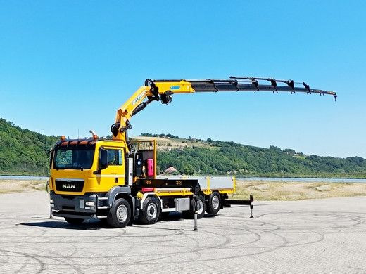 MAN TGS 35.480 * EFFER 395/6S + FUNK / 8x4 - Auto s hydraulickou rukou: obrázek 2 MAN TGS 35.480 * EFFER 395/6S + FUNK / 8x4 - Auto s hydraulickou rukou: obrázek 2