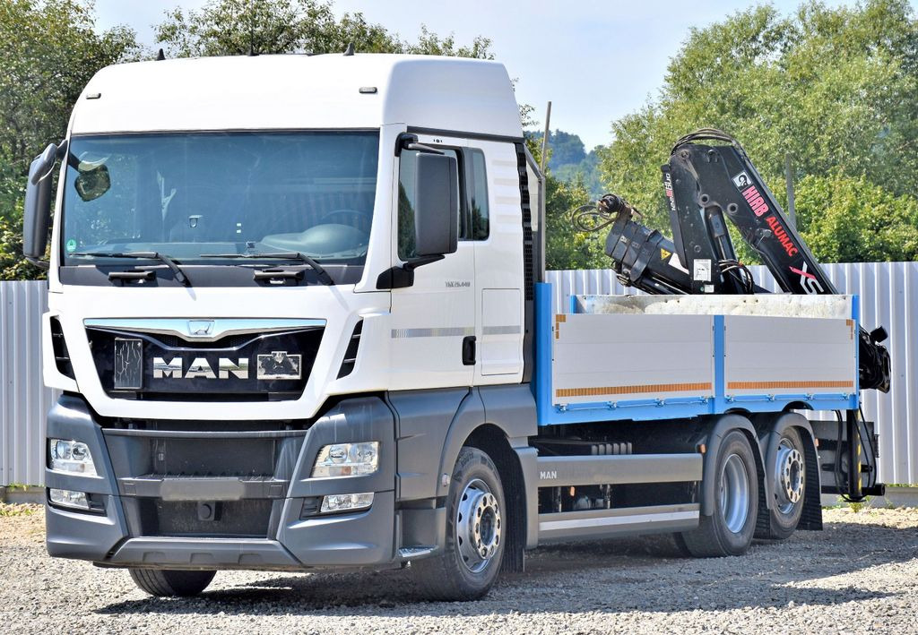 MAN TGX 26.440 Pritsche 6,20 m+HIAB 122 HIDUO/FUNK - Auto s hydraulickou rukou: obrázek 3 MAN TGX 26.440 Pritsche 6,20 m+HIAB 122 HIDUO/FUNK - Auto s hydraulickou rukou: obrázek 3