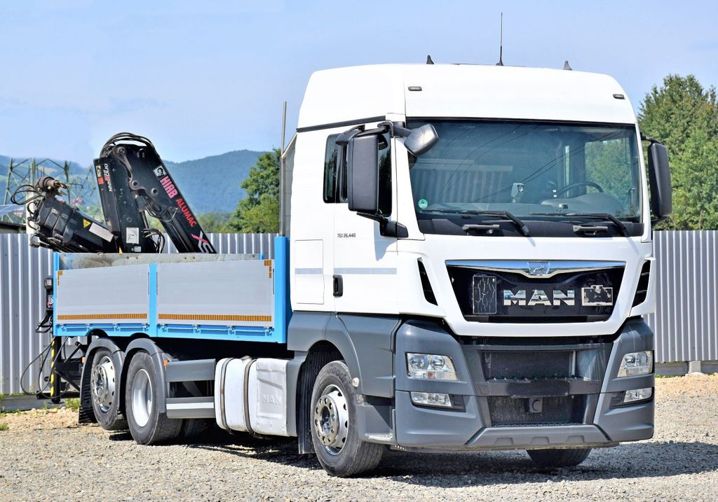 MAN TGX 26.440 Pritsche 6,20 m+HIAB 122 HIDUO/FUNK - Auto s hydraulickou rukou: obrázek 4 MAN TGX 26.440 Pritsche 6,20 m+HIAB 122 HIDUO/FUNK - Auto s hydraulickou rukou: obrázek 4