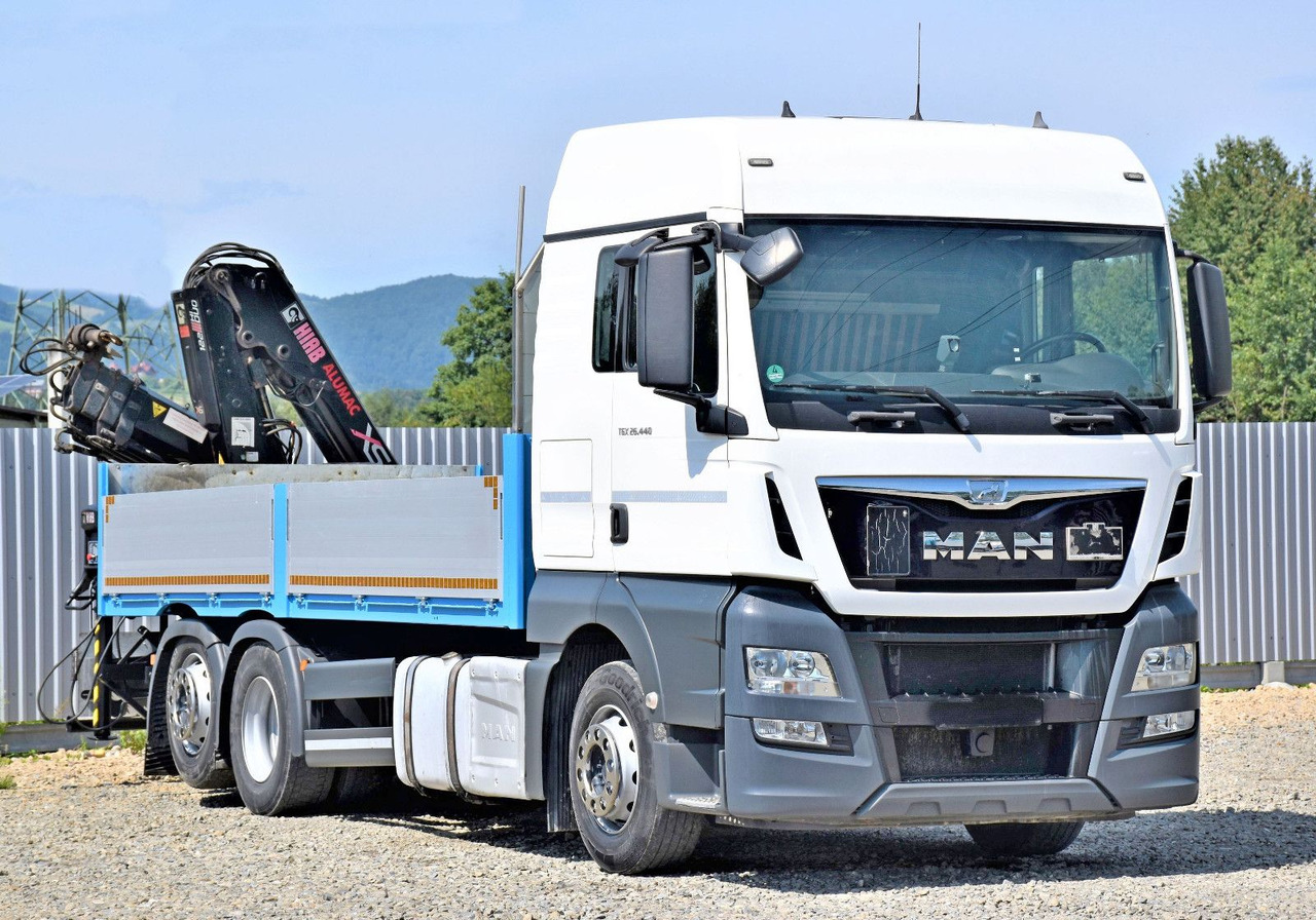 MAN TGX 26.440 Pritsche 6,20 m+HIAB 122 HIDUO/FUNK - Auto s hydraulickou rukou: obrázek 4 MAN TGX 26.440 Pritsche 6,20 m+HIAB 122 HIDUO/FUNK - Auto s hydraulickou rukou: obrázek 4