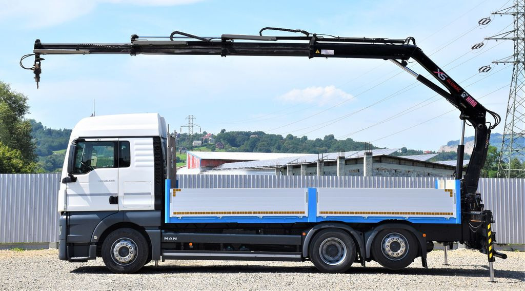 MAN TGX 26.440 Pritsche 6,20 m+HIAB 122 HIDUO/FUNK - Auto s hydraulickou rukou: obrázek 5 MAN TGX 26.440 Pritsche 6,20 m+HIAB 122 HIDUO/FUNK - Auto s hydraulickou rukou: obrázek 5