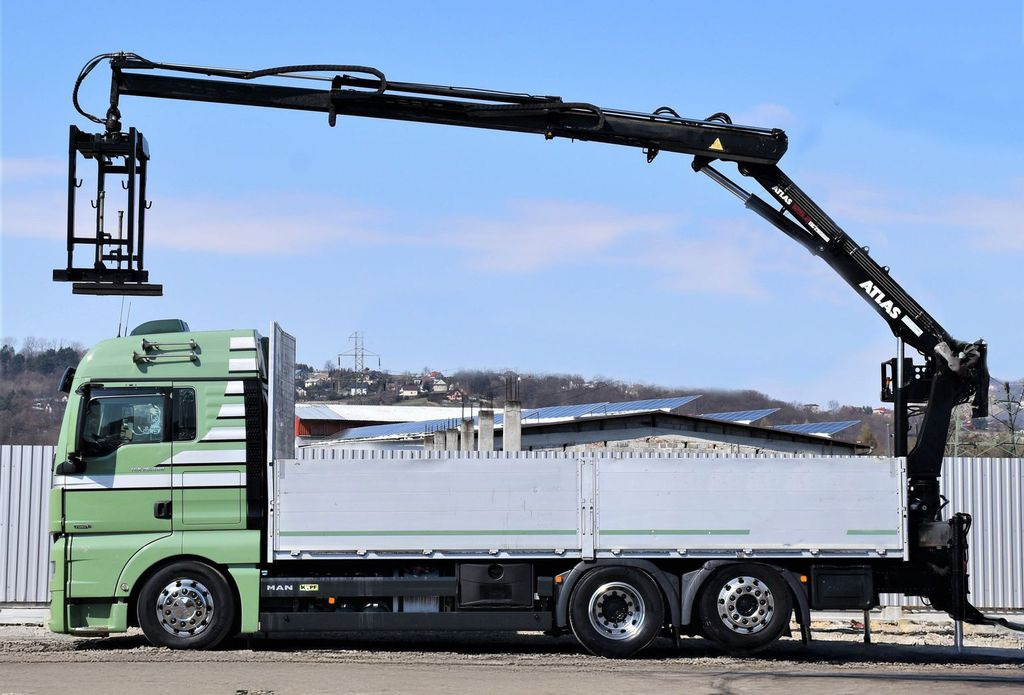 MAN TGX 26.440 Pritsche 6,60 m* ATLAS 125.2V-A12VB - Auto s hydraulickou rukou: obrázek 5 MAN TGX 26.440 Pritsche 6,60 m* ATLAS 125.2V-A12VB - Auto s hydraulickou rukou: obrázek 5