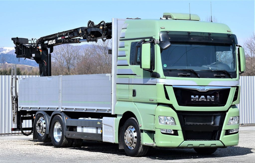 MAN TGX 26.440 Pritsche 6,60 m* ATLAS 125.2V-A12VB - Auto s hydraulickou rukou: obrázek 3 MAN TGX 26.440 Pritsche 6,60 m* ATLAS 125.2V-A12VB - Auto s hydraulickou rukou: obrázek 3