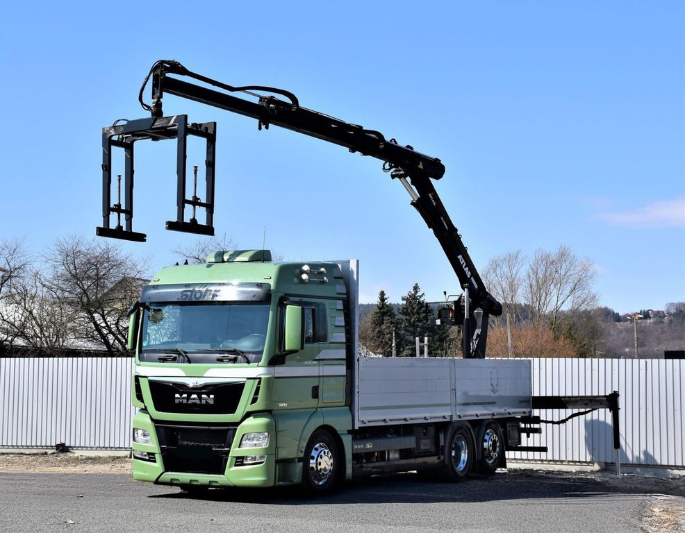 MAN TGX 26.440 Pritsche 6,60 m* ATLAS 125.2V-A12VB - Auto s hydraulickou rukou: obrázek 2 MAN TGX 26.440 Pritsche 6,60 m* ATLAS 125.2V-A12VB - Auto s hydraulickou rukou: obrázek 2