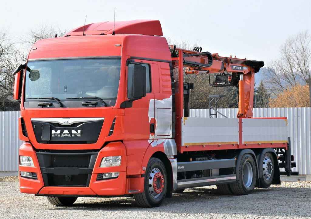 MAN TGX 26.440 Pritsche 6,60 m*TEREX 135.2-A11 - Auto s hydraulickou rukou: obrázek 4 MAN TGX 26.440 Pritsche 6,60 m*TEREX 135.2-A11 - Auto s hydraulickou rukou: obrázek 4