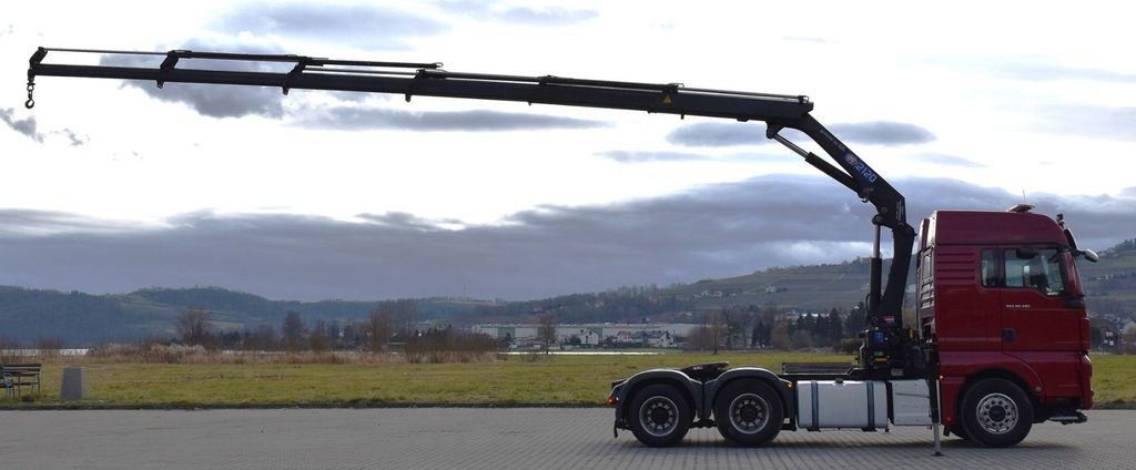 MAN TGX 28.480 Sattelzugmaschine + HMF 2120 K5/FUNK - Auto s hydraulickou rukou: obrázek 5 MAN TGX 28.480 Sattelzugmaschine + HMF 2120 K5/FUNK - Auto s hydraulickou rukou: obrázek 5