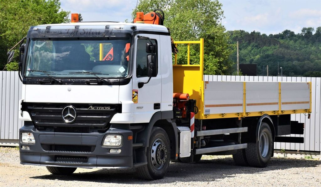 Mercedes-Benz ACTROS 1832 PRITSCHE 6,70m * PK 15500*TOPZUSTAND - Auto s hydraulickou rukou: obrázek 4 Mercedes-Benz ACTROS 1832 PRITSCHE 6,70m * PK 15500*TOPZUSTAND - Auto s hydraulickou rukou: obrázek 4