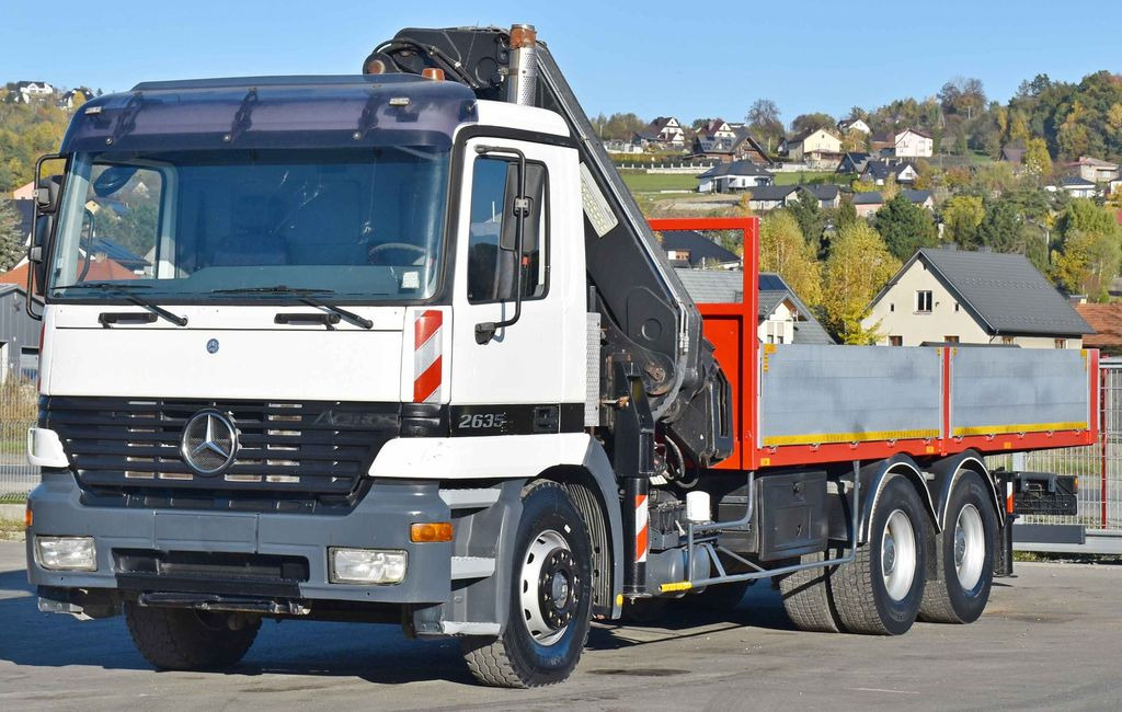 Mercedes-Benz ACTROS 2635 Pritsche 6,40m + HIAB 400 E-5 + FUNK Mercedes-Benz ACTROS 2635 Pritsche 6,40m + HIAB 400 E-5 + FUNK - Auto s hydraulickou rukou: obrázek 4 Mercedes-Benz ACTROS 2635 Pritsche 6,40m + HIAB 400 E-5 + FUNK Mercedes-Benz ACTROS 2635 Pritsche 6,40m + HIAB 400 E-5 + FUNK - Auto s hydraulickou rukou: obrázek 4