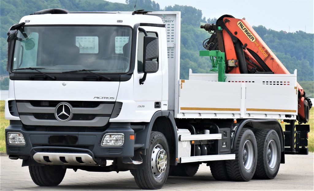 Mercedes-Benz ACTROS 2636 * PK 16002 C + FUNK/6x4 - Auto s hydraulickou rukou, Nákladní automobil valníkový/ Plošinový: obrázek 3 Mercedes-Benz ACTROS 2636 * PK 16002 C + FUNK/6x4 - Auto s hydraulickou rukou, Nákladní automobil valníkový/ Plošinový: obrázek 3