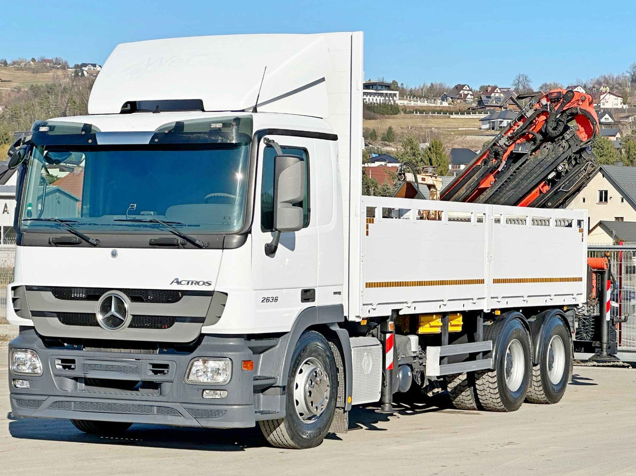 Mercedes-Benz ACTROS 2636 *PK 33002-EH E+JIB PJ 060B* 6x4 *TOP - Auto s hydraulickou rukou, Nákladní automobil valníkový/ Plošinový: obrázek 3 Mercedes-Benz ACTROS 2636 *PK 33002-EH E+JIB PJ 060B* 6x4 *TOP - Auto s hydraulickou rukou, Nákladní automobil valníkový/ Plošinový: obrázek 3