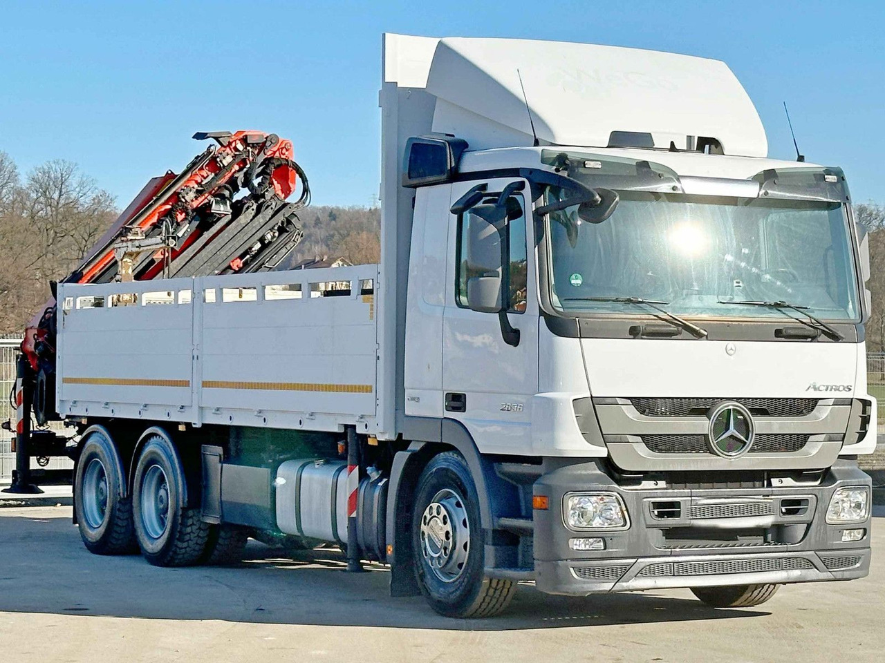 Mercedes-Benz ACTROS 2636 *PK 33002-EH E+JIB PJ 060B* 6x4 *TOP - Auto s hydraulickou rukou, Nákladní automobil valníkový/ Plošinový: obrázek 4 Mercedes-Benz ACTROS 2636 *PK 33002-EH E+JIB PJ 060B* 6x4 *TOP - Auto s hydraulickou rukou, Nákladní automobil valníkový/ Plošinový: obrázek 4