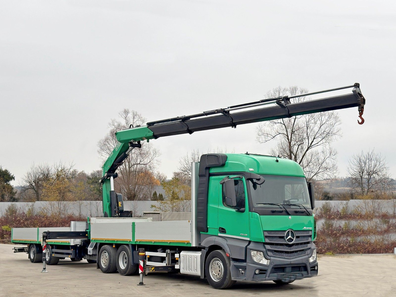 Mercedes-Benz ACTROS 264 * FASSI F 345.24 + FUNK + Anhänger - Auto s hydraulickou rukou: obrázek 2 Mercedes-Benz ACTROS 264 * FASSI F 345.24 + FUNK + Anhänger - Auto s hydraulickou rukou: obrázek 2