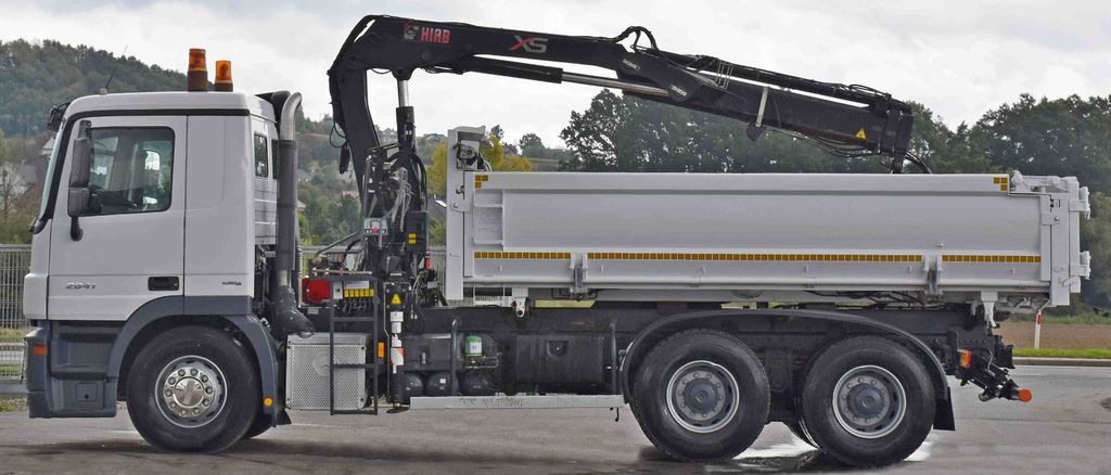 Mercedes-Benz ACTROS 2641 * HIAB 144 B-2 DUO * 6x4 *TOPZUSTAND - Sklápěč, Auto s hydraulickou rukou: obrázek 3 Mercedes-Benz ACTROS 2641 * HIAB 144 B-2 DUO * 6x4 *TOPZUSTAND - Sklápěč, Auto s hydraulickou rukou: obrázek 3