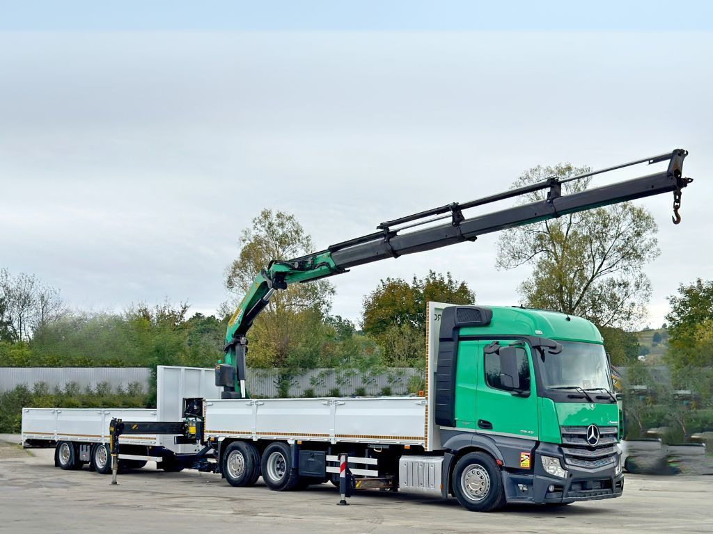 Mercedes-Benz ACTROS 2645* PK 34002 - SH C/FUNK+Anhänger* TOP - Auto s hydraulickou rukou: obrázek 2 Mercedes-Benz ACTROS 2645* PK 34002 - SH C/FUNK+Anhänger* TOP - Auto s hydraulickou rukou: obrázek 2