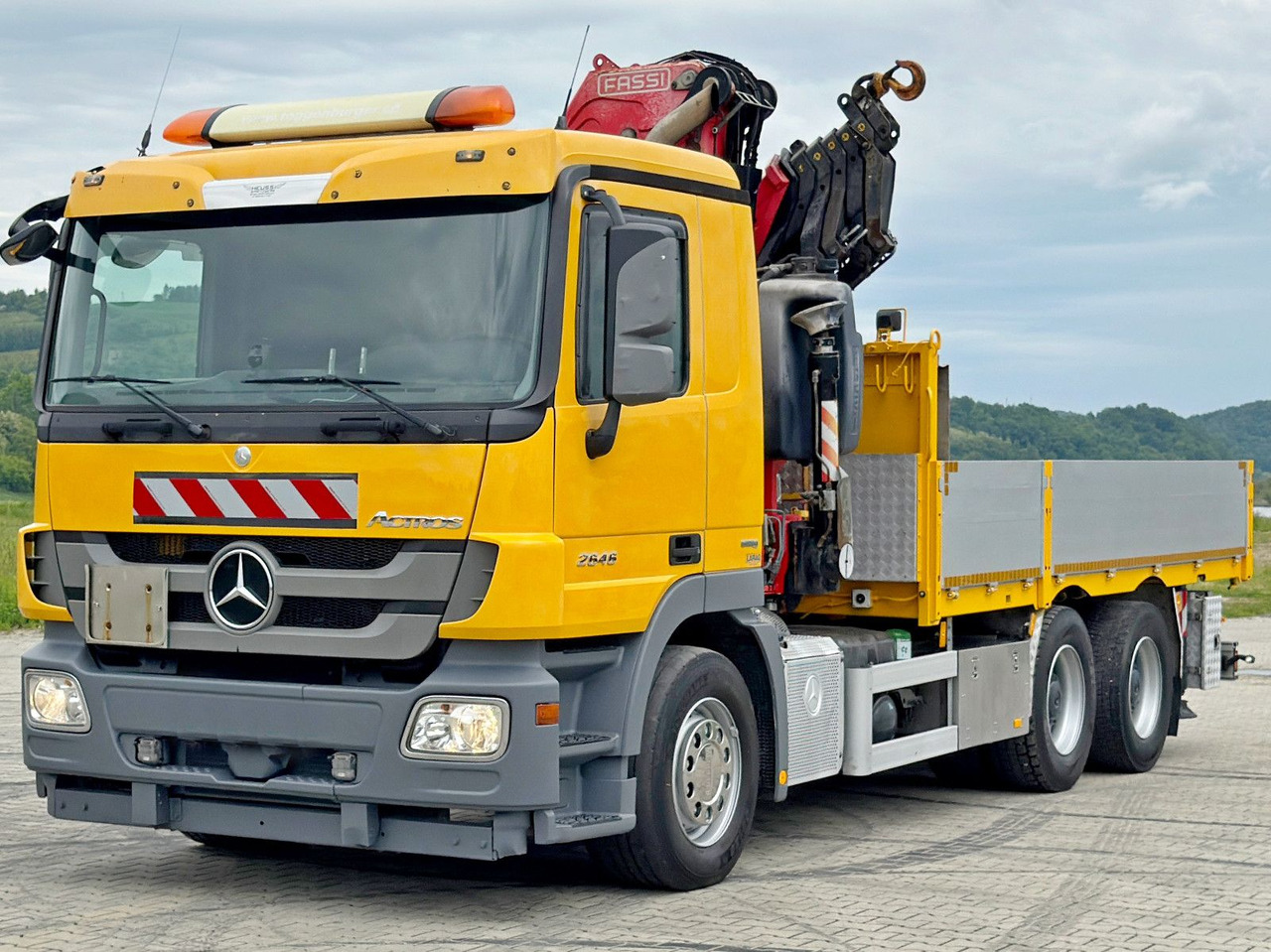 Mercedes-Benz ACTROS 2646 * FASSI F365AXP.26 + FUNK * 6x4 - Auto s hydraulickou rukou: obrázek 4 Mercedes-Benz ACTROS 2646 * FASSI F365AXP.26 + FUNK * 6x4 - Auto s hydraulickou rukou: obrázek 4