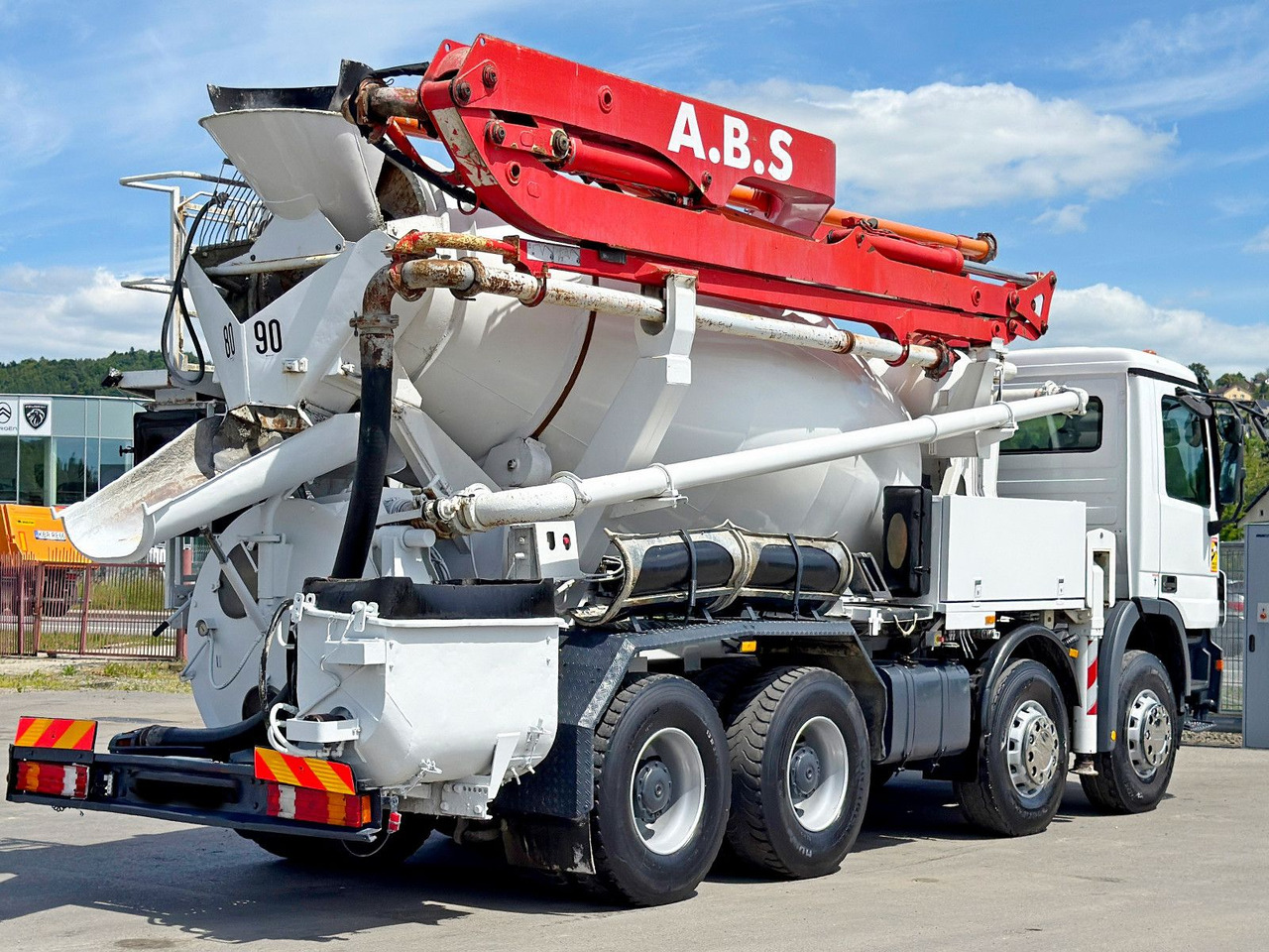 Mercedes-Benz ACTROS 3241* Betonpumpe 21m *8x4 * Top Zustand Mercedes-Benz ACTROS 3241* Betonpumpe 21m *8x4 * Top Zustand - Autočerpadlo: obrázek 5 Mercedes-Benz ACTROS 3241* Betonpumpe 21m *8x4 * Top Zustand Mercedes-Benz ACTROS 3241* Betonpumpe 21m *8x4 * Top Zustand - Autočerpadlo: obrázek 5
