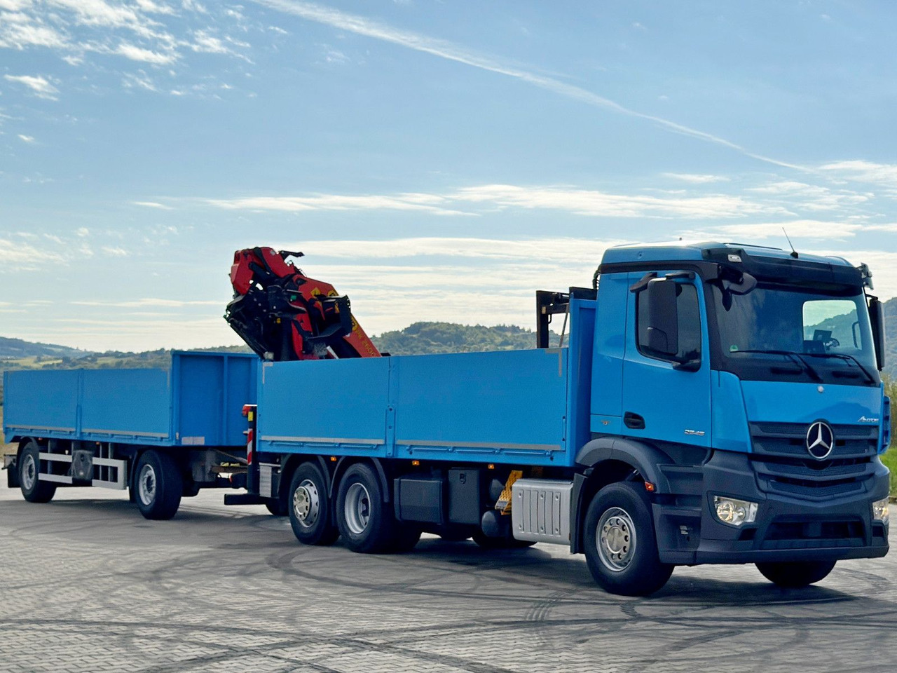 Mercedes-Benz ANTOS 2545*PK 26002-EHE+JIB PJ060A+Anhänger/FUNK - Auto s hydraulickou rukou: obrázek 3 Mercedes-Benz ANTOS 2545*PK 26002-EHE+JIB PJ060A+Anhänger/FUNK - Auto s hydraulickou rukou: obrázek 3