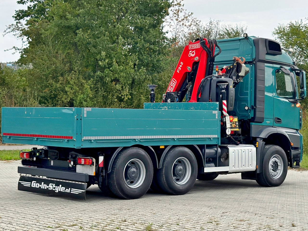Auto s hydraulickou rukou Mercedes-Benz AROCS 2548* FASSI F245A.0.24 E + FUNK / 6x4 *TOP: obrázek 7
