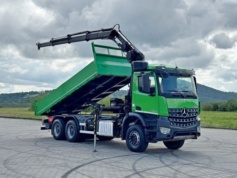 Mercedes-Benz AROCS 2636 * HIAB 122 ES - 3 HIPRO * 6x4 - Auto s hydraulickou rukou: obrázek 2 Mercedes-Benz AROCS 2636 * HIAB 122 ES - 3 HIPRO * 6x4 - Auto s hydraulickou rukou: obrázek 2