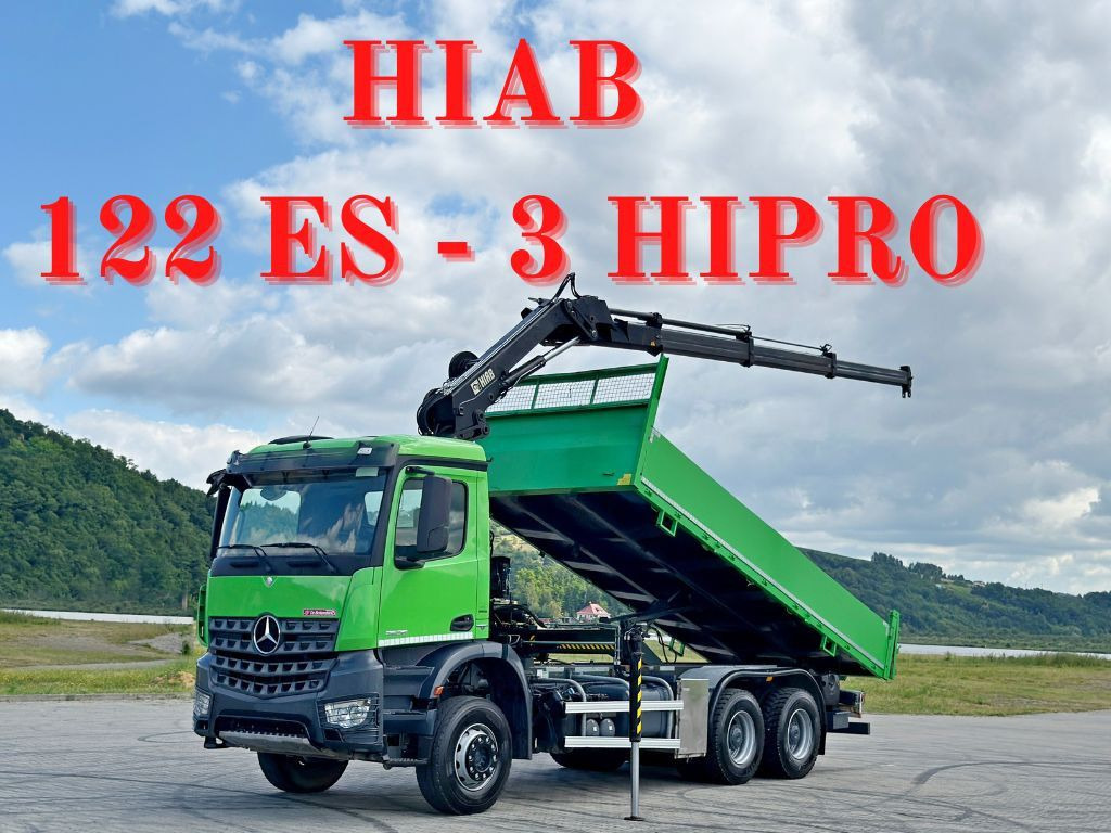 Mercedes-Benz AROCS 2636 * HIAB 122 ES - 3 HIPRO * 6x4 - Auto s hydraulickou rukou: obrázek 1 Mercedes-Benz AROCS 2636 * HIAB 122 ES - 3 HIPRO * 6x4 - Auto s hydraulickou rukou: obrázek 1
