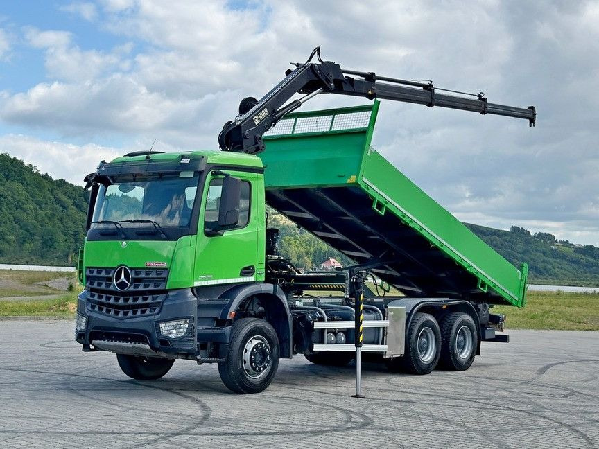 Mercedes-Benz AROCS 2636 * HIAB 122 ES - 3 HIPRO * 6x4 - Sklápěč, Auto s hydraulickou rukou: obrázek 2 Mercedes-Benz AROCS 2636 * HIAB 122 ES - 3 HIPRO * 6x4 - Sklápěč, Auto s hydraulickou rukou: obrázek 2