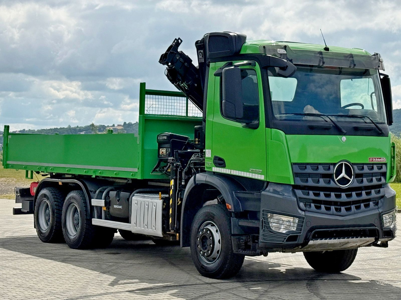 Mercedes-Benz AROCS 2636 * HIAB 122 ES - 3 HIPRO * 6x4 - Sklápěč, Auto s hydraulickou rukou: obrázek 3 Mercedes-Benz AROCS 2636 * HIAB 122 ES - 3 HIPRO * 6x4 - Sklápěč, Auto s hydraulickou rukou: obrázek 3
