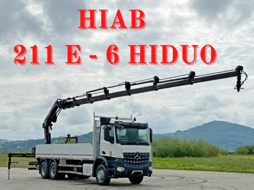 Mercedes-Benz AROCS 2636 * HIAB 211 E-6 HIDUO/FUNK *6x4 - Auto s hydraulickou rukou: obrázek 1 Mercedes-Benz AROCS 2636 * HIAB 211 E-6 HIDUO/FUNK *6x4 - Auto s hydraulickou rukou: obrázek 1