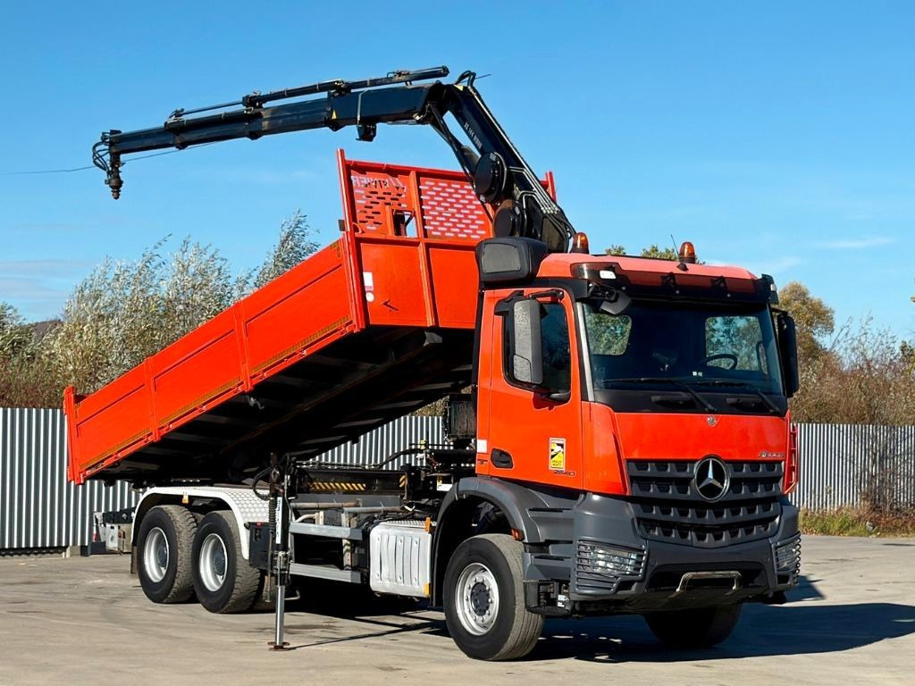 Mercedes-Benz AROCS 2640 *HIAB 144 BS - 3/FUNK + * 6x4 - Auto s hydraulickou rukou: obrázek 2 Mercedes-Benz AROCS 2640 *HIAB 144 BS - 3/FUNK + * 6x4 - Auto s hydraulickou rukou: obrázek 2