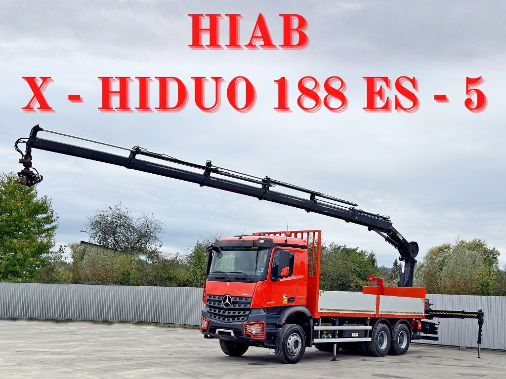 Mercedes-Benz AROCS 2643 *HIAB X-HIDUO 188 ES-5/FUNK * 6x4 - Auto s hydraulickou rukou: obrázek 1 Mercedes-Benz AROCS 2643 *HIAB X-HIDUO 188 ES-5/FUNK * 6x4 - Auto s hydraulickou rukou: obrázek 1