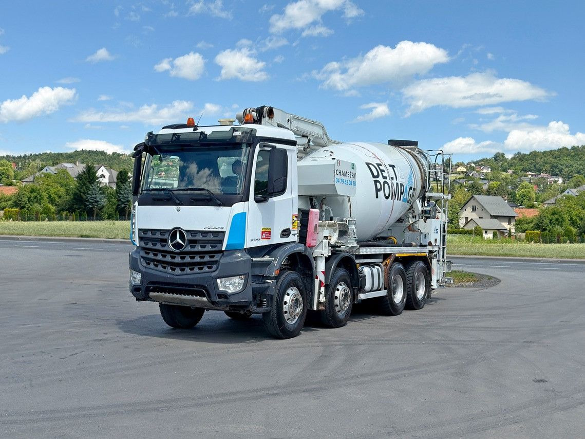 Mercedes-Benz AROCS 3743 * Betonpumpe + FUNK * 8x4 * TOP - Autočerpadlo: obrázek 2 Mercedes-Benz AROCS 3743 * Betonpumpe + FUNK * 8x4 * TOP - Autočerpadlo: obrázek 2