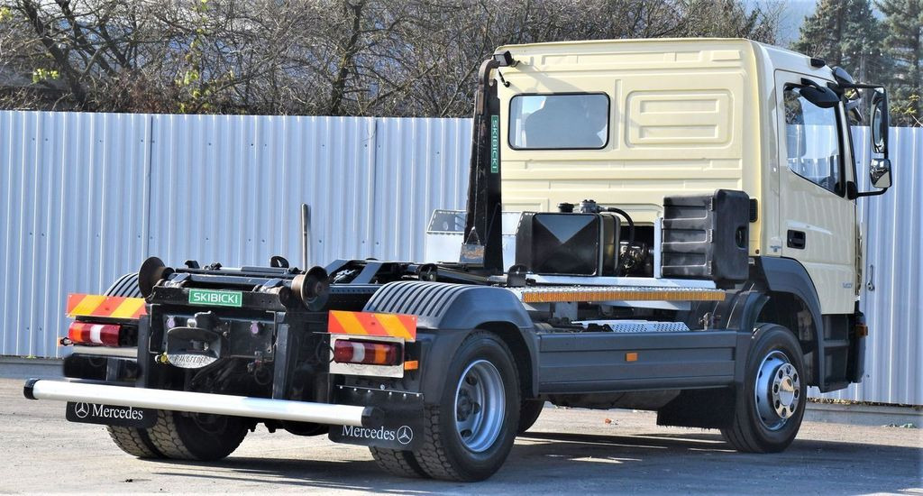 Hákový nosič kontejnerů, Auto s hydraulickou rukou Mercedes-Benz ATEGO 1221 * ABROLLKIPPER * TOPZUSTAND: obrázek 6