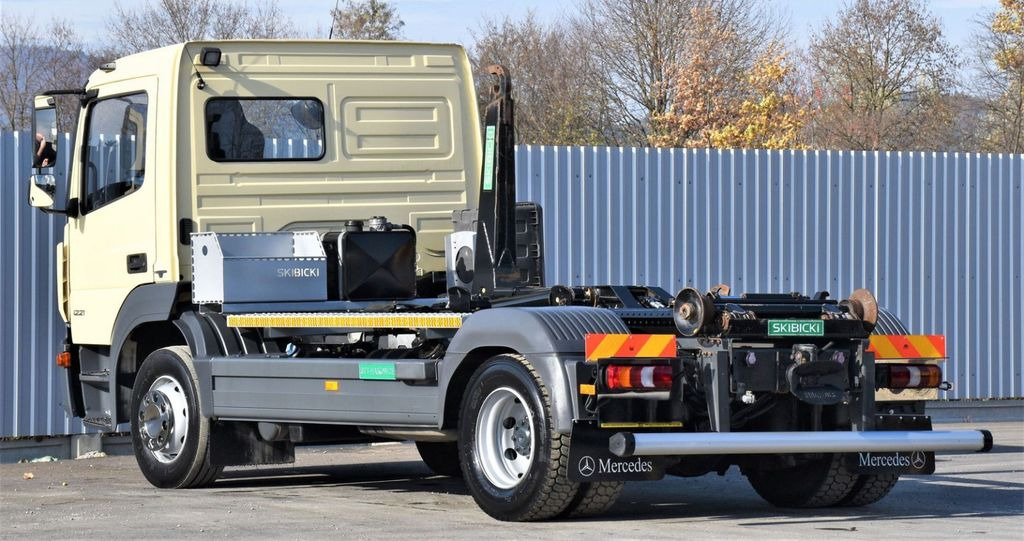Hákový nosič kontejnerů, Auto s hydraulickou rukou Mercedes-Benz ATEGO 1221 * ABROLLKIPPER * TOPZUSTAND: obrázek 7