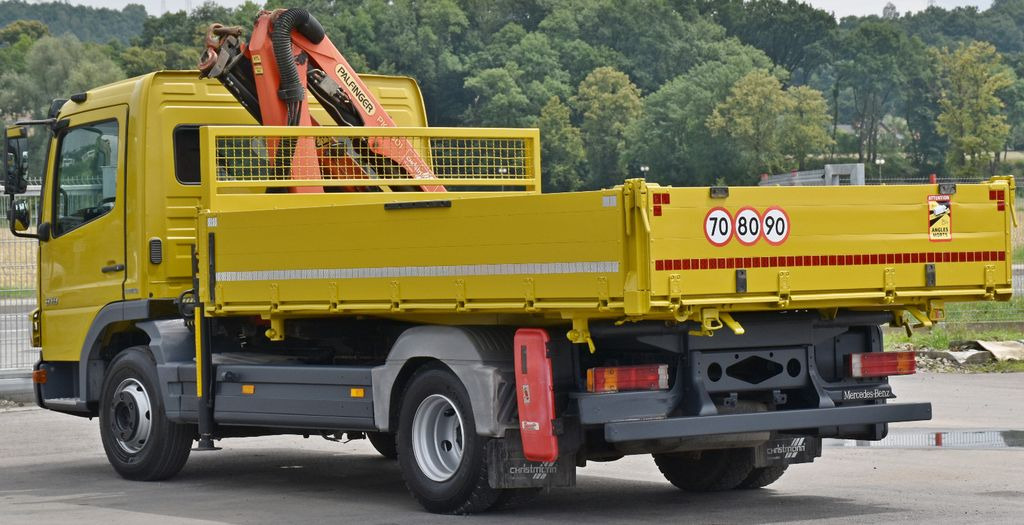 Auto s hydraulickou rukou, Sklápěč Mercedes-Benz ATEGO 818 * KIPPER 4,05m + PK 6501A * TOP: obrázek 7