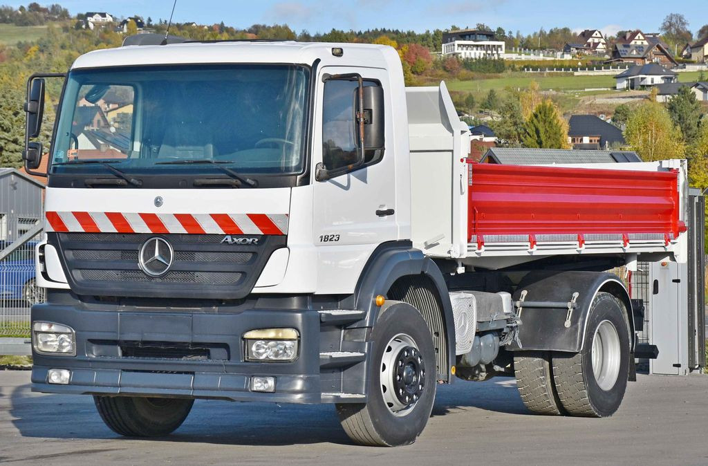 Mercedes-Benz AXOR 1823 * KIPPER 4,45 m * TOPZUSTAND - Sklápěč, Auto s hydraulickou rukou: obrázek 5 Mercedes-Benz AXOR 1823 * KIPPER 4,45 m * TOPZUSTAND - Sklápěč, Auto s hydraulickou rukou: obrázek 5