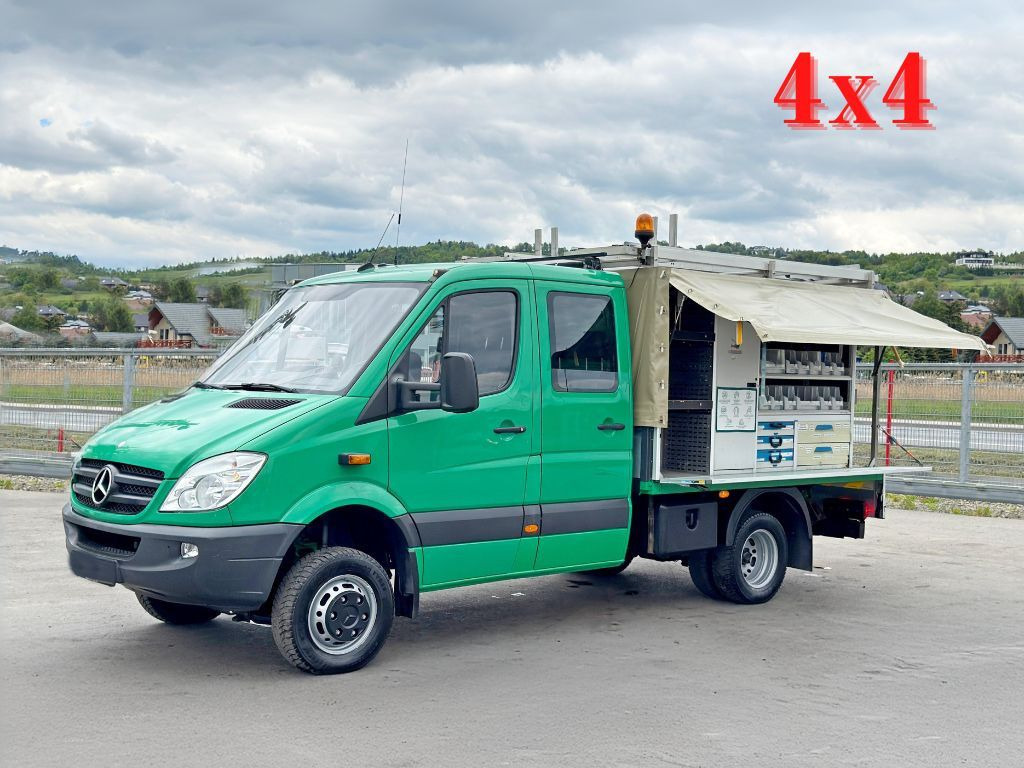 Mercedes-Benz Sprinter 516 CDI* Doppel Kabine! 4x4 *TOPZUSTAND - Dodávka sklápěč: obrázek 1 Mercedes-Benz Sprinter 516 CDI* Doppel Kabine! 4x4 *TOPZUSTAND - Dodávka sklápěč: obrázek 1
